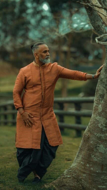 Embroidered Classic Kurta