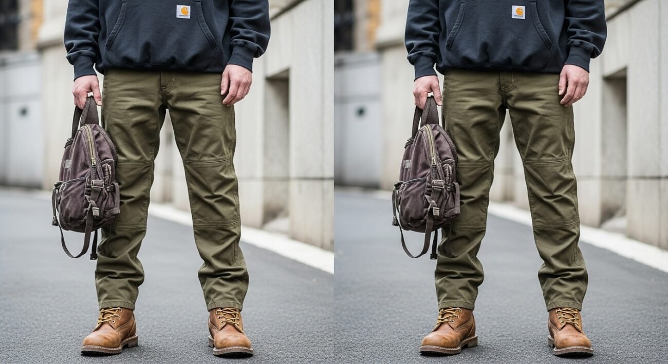 Man wearing Carhartt