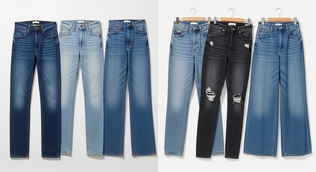 Types of Jeans for Men & Women