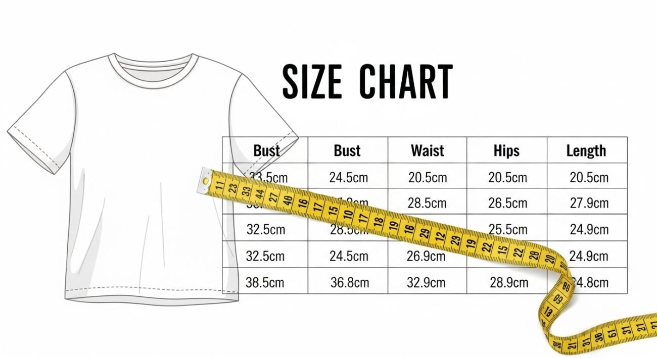 XXXL Size Chart