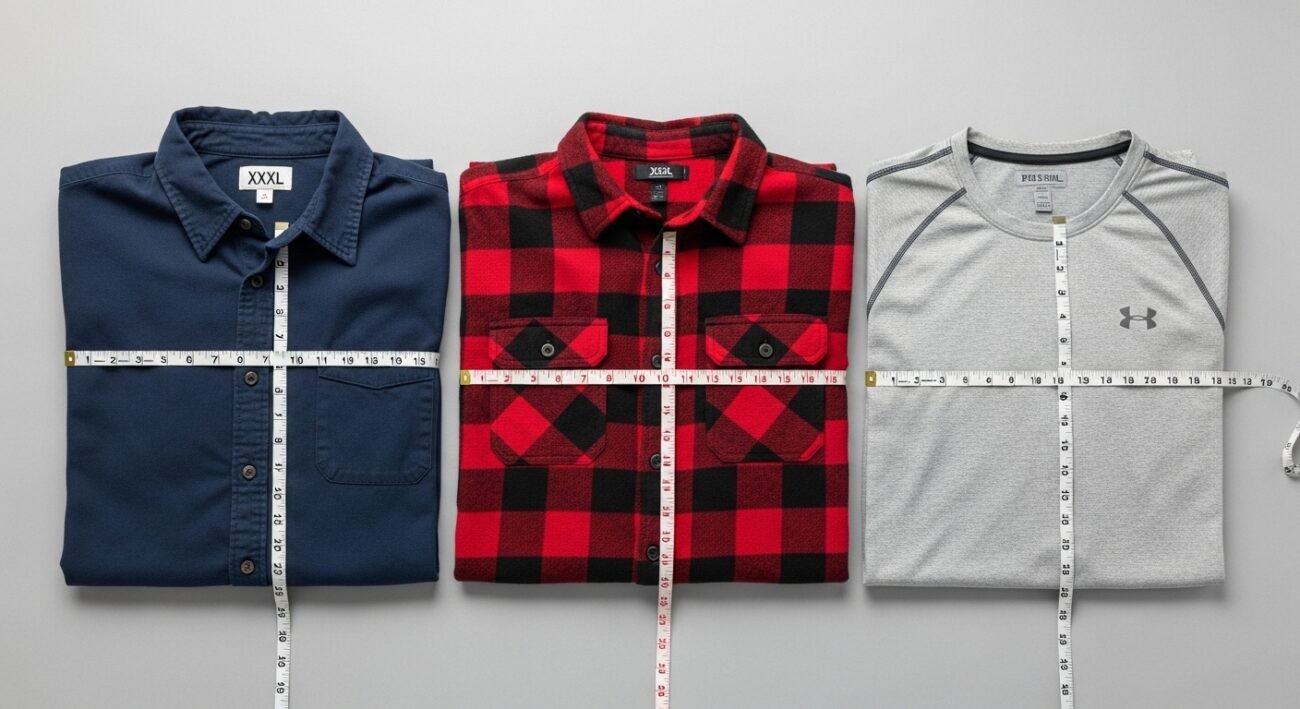 XXXL Size ChartS