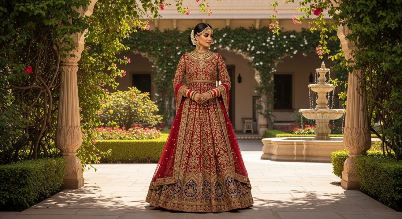 anarkali suit for wedding