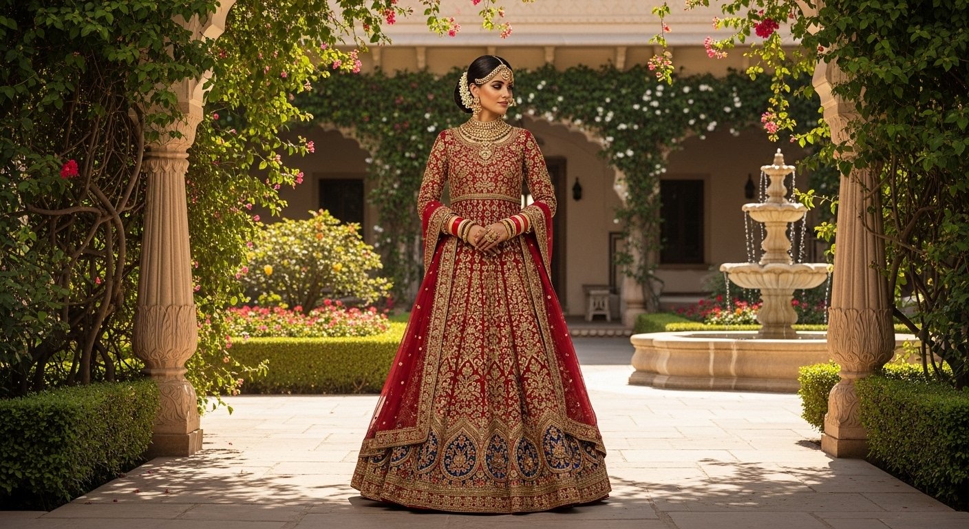 anarkali suit for wedding