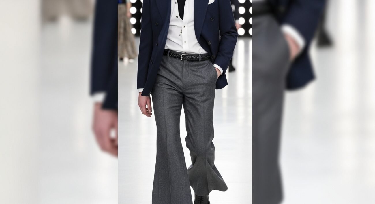 men's bell bottom jeans