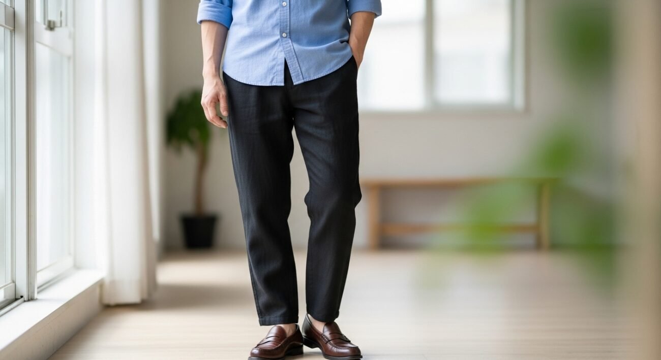 mens linen pants