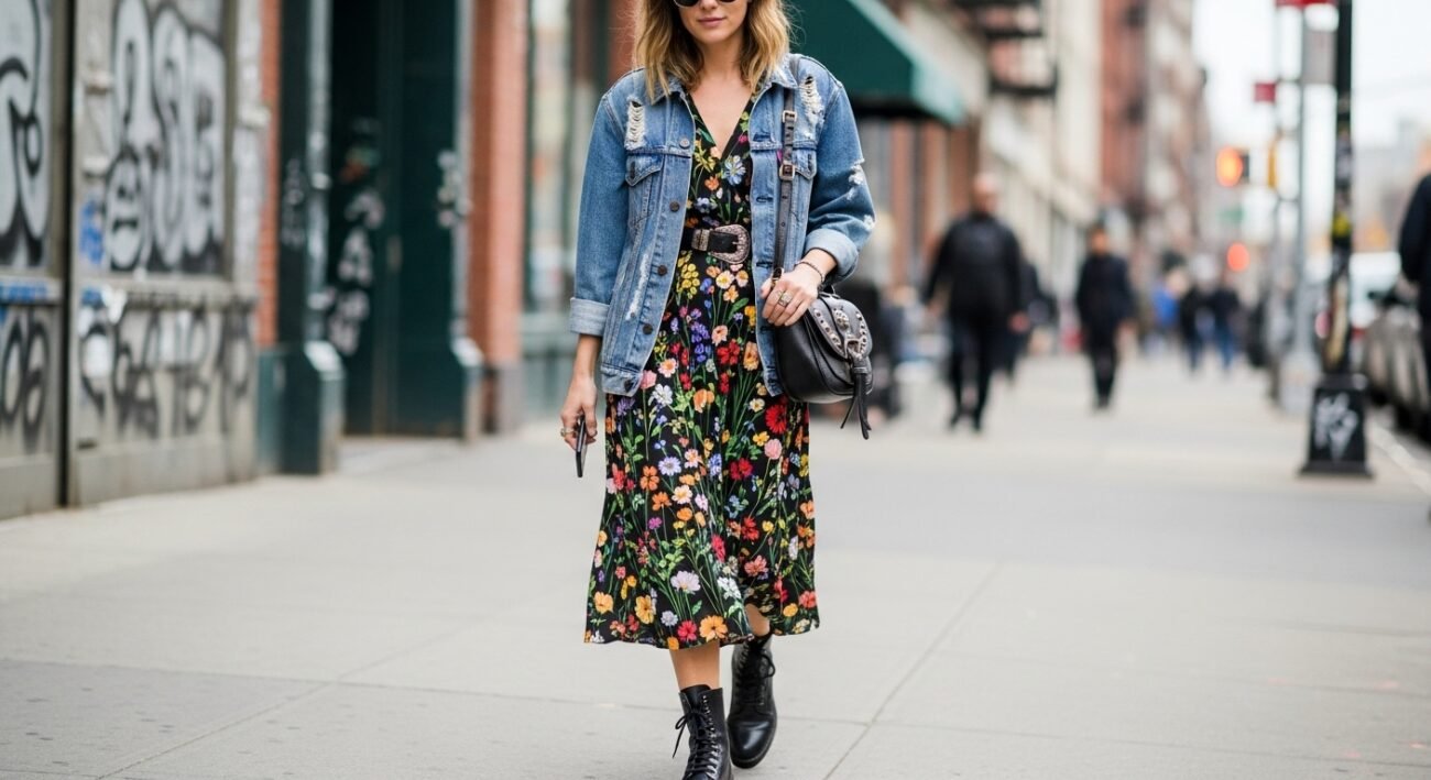 midi frock for women