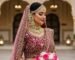 royal maroon colour lehenga for bride