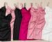 satin dress for women