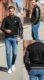 Black Varsity Jacket