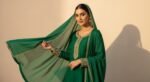 Bottle Green salwar kameez