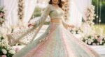 Emerald Green lehenga