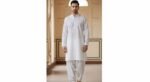 Mens white kurta pajama