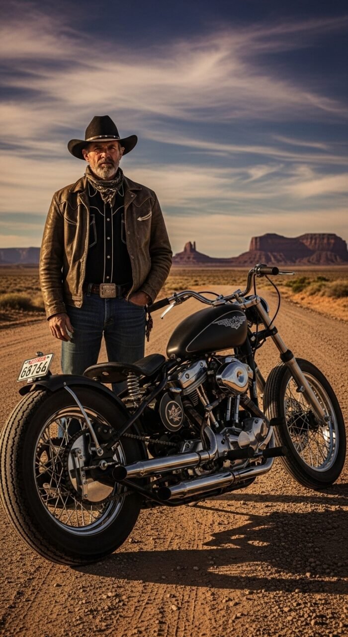 Western Leather Jacket men