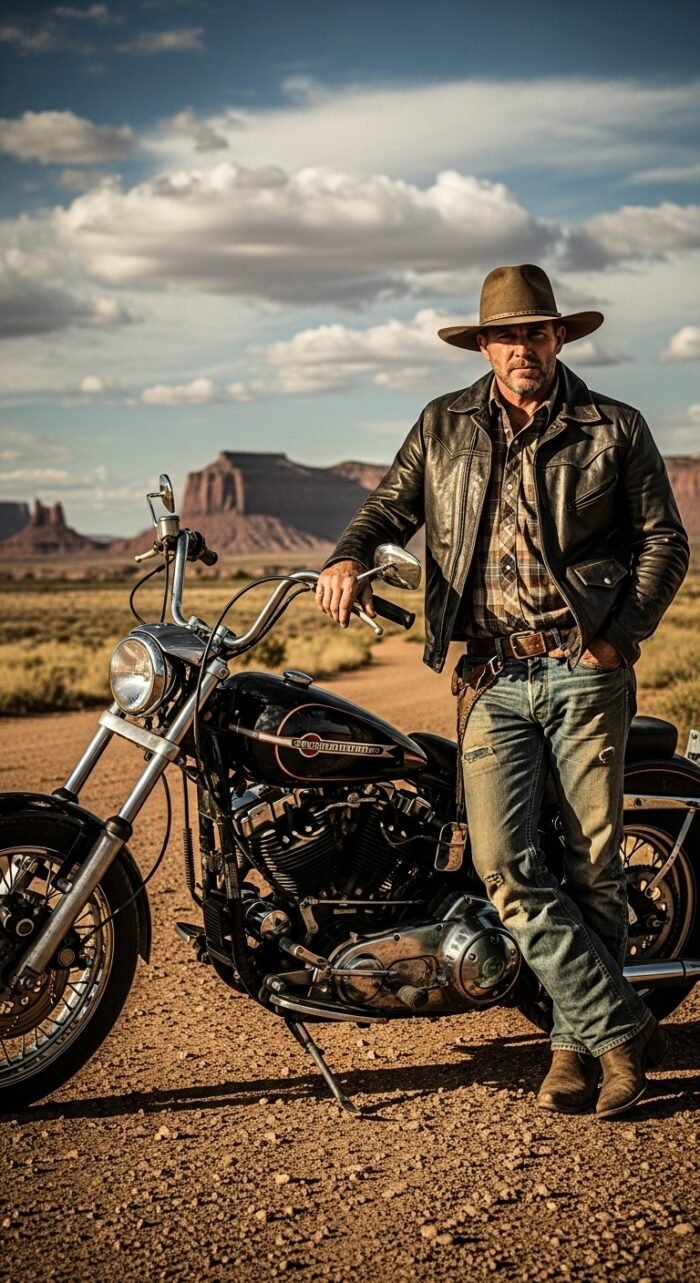 Western Leather Jackets for men