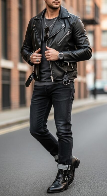 biker leather jackets