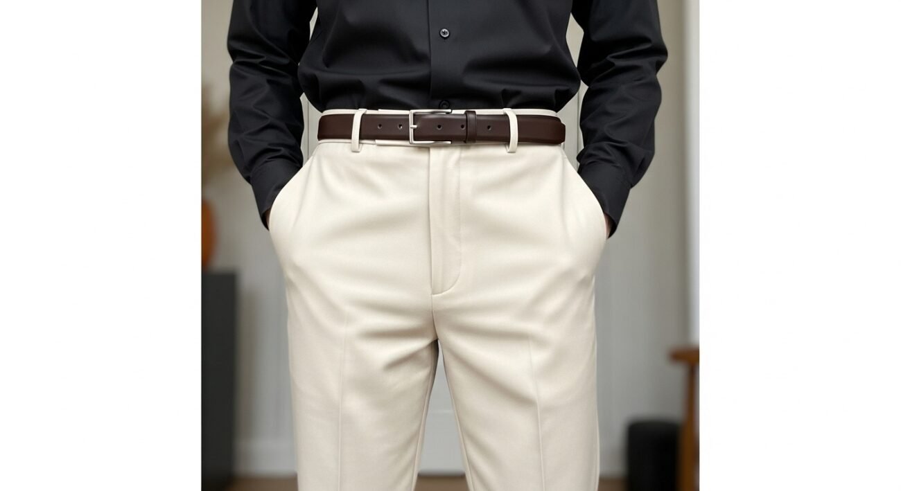 black pant matching shirt