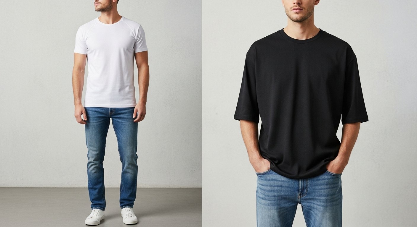 drop shoulder t shirt