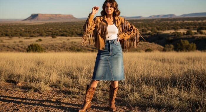 western skirt