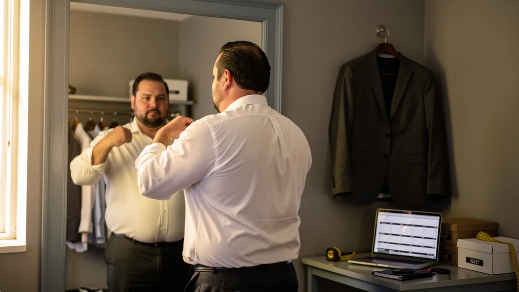 Premium Shirt Fit Mistakes Big Guys Make Online