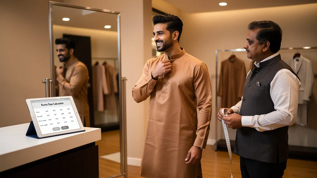Kurta Size Calculator: Find Your Perfect Fit in 2026